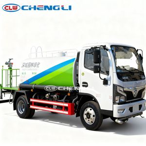 Light-Duty 4X2 Export Pump Water Truck with 5000 Gallon Tank HOWO Dongfeng Washing Car Comprar Por for South America