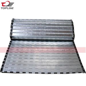 Perforated Chain Plate Conveyor Belt Stainless Steel Plate Link for Food Conveying