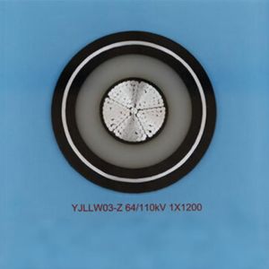 Water Resistant Corrugated Aluminum Sheathed PVC Jacket Power Cable