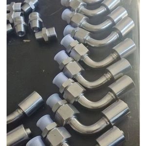 304 316 Stainless Steel One Piece Fittings Hydraulic Hose Fittings