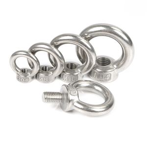 M4-M24 Stainless Steel 304 DIN 580 Machine Lifting Eye Bolt for Fixing