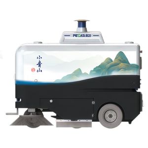 High-Efficiency Unmanned Sweeper Is Used for Road Cleaning in Industrial Parks