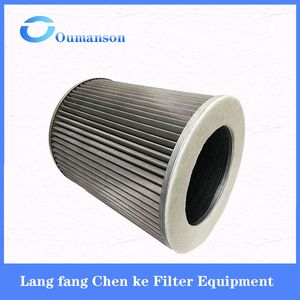Gas Pipe Filter Element, High Temperature Resistance, Gas Filter