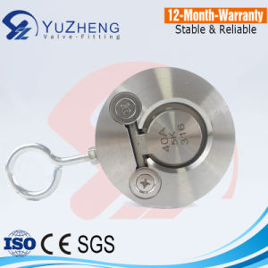 H74W Single Disc Stainless Steel CF8m Wafer Check Valve/Non -Return Check Valve