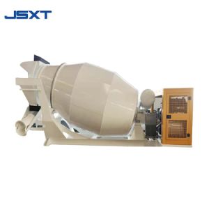 6cbm Concrete Cement Skid-Mounted Mixer Machine Pump Trailer Skid Steer Mortar Grout Cement Pump Portable