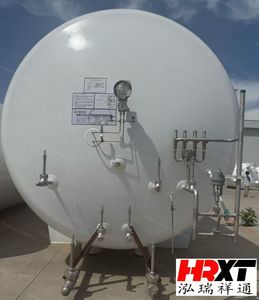 30m3 Horizontal LNG Cryogenic Liquid Storage Tank for Chemical Industry