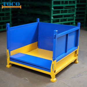 China Wholesale Stackable Material Handling Box Pallet for Warehouse Storage