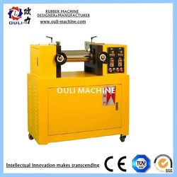 Lab Rubber Two Roll Open Mixing Mill Mixer for Research Xsk-160