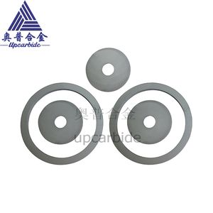 Precision Tungsten Carbide Polished High Strength Cutter Circular Slitter Knife for Paper and Metal Cutting