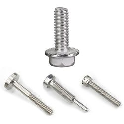 Stainless Steel 304 DIN6921 Hex Head Flange Bolt Hex Flange Bolt Custom Fastener Cold Forming Parts Custom-Engineered for Complex Assemblies