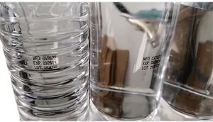 Industrial Automatic Inkjet Printer Bottle Production Line Date Expiry Printing