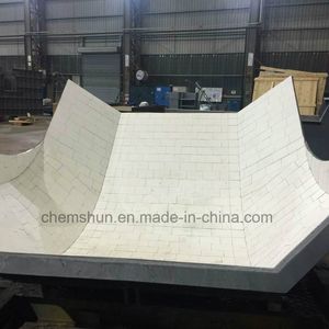 Wear Resistant Ceramic Liners Aggregate Chutes
