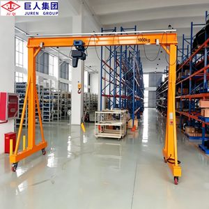 New Design 5 Ton Portable High Efficiency Mini Electric Mobile Gantry Crane with Ground & Remote Control