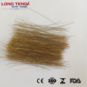 0.15mm Wavy Type Brass Stainless Steel Wire for Brush