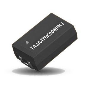 TAJ Series Standard and Low Profile Tantalum Capacitors MOSFET Fetures Applications Diodes General Purpose SMT Chip Tantalum Series AVX-TAJA476K006RNJ