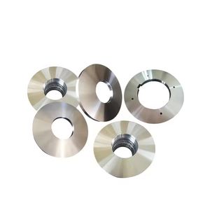 High Precision Cutting Blade Rolling Shearing Machine Aluminium Strip Stainless Steel Metal Circular Slitter Knife Tungsten Carbide Insert Tools Accessories
