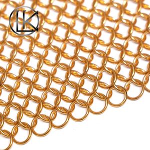 Premium Interlocking Ring Mesh in 304/316 Stainless Steel