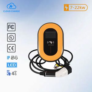 Type1 Type2 GB/T 7kw AC Charging Point Charging Station EV Charger