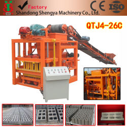 Qtj4-26c Concrete Cement Block Brick Machine Price