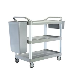 Daosheng Commercial 3 Tier Restaurant Supply Food Service Trolley Cart