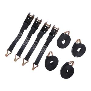 4 Pieces 1inch 25mm 1000kg Polyester Belt Material Customized Length Rachet Tie Down