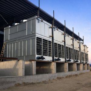 Energy Saving Hybrid-Flow Closed Circuit Cooling Tower for Pharmaceutical Plant