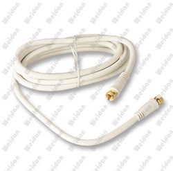 Pearly-Lustre IEC RG59 PAL Antenna Coaxial Cable With Gold Plated