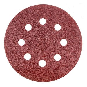 125mm Red Aluminum Oxide Sanding Disc for Polishing