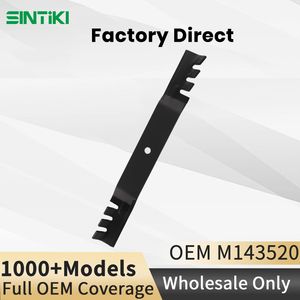 M143520 Blades Fits John Deere X500 X700 1023 1025r 54 Inch, 40mnb Powder Coating Heavy Duty Lawnmower Blade