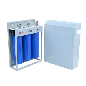 20"Water Purifier 3-Stage Wholehouse Water Filtration System with Cover for Whole House