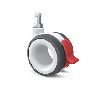 Hollow Core Swivel Caster Wheel for Furniture, Beauty Cart & Medical Use