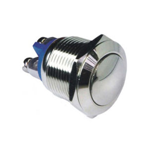 220V Waterproof Start Doorbell Screw 16mm Momentary Push Button Switch