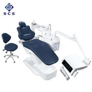 Medical Equipment Foshan Factory Wholesale Noiseless Electric Full Set Dental Chair