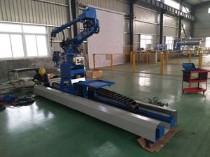 Robot Welding Box Beam and Box Beam Tilting