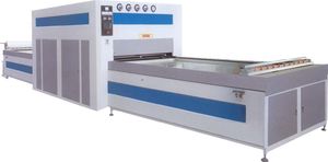 Hot Press Vacuum Profiled Making Machine