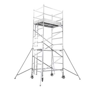 Professional Construction Scaffold Tower System Building Material Aluminum Mobile Scaffolding for Wholesale