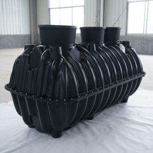 HDPE PP Three Chamber Underground Bio Aeration Septic Tank