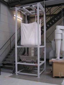 Food Chemical Industy Powder Bulk Bag Unloader