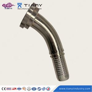 87391 SAE Hydraulic Flange Carbon Steel 4 Bolt Split Flange for Hydraulic Hose Assembly