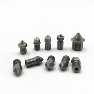 3D Printer Nozzle 0.4/0.5/0.6 Tungsten Carbide Nozzles