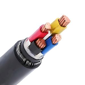 IEC 600/1000V 10mm 16mm 25mm 35mm 50mm 70mm 95mm Underground XLPE 4 Core Swa Underground Electric Copper Power Cable