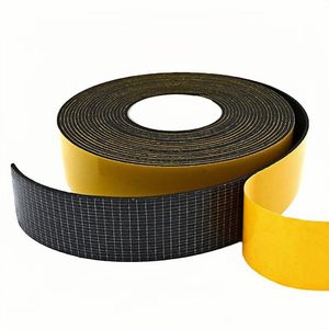 Close Cell Waterproof Mesh Glue Self Adhesive EPDM Foam Tape for Sealing