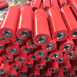 Cement Industry Idler Roller Conveyor Belt Chain Agricultural Equipment Carrier Roller Pulley