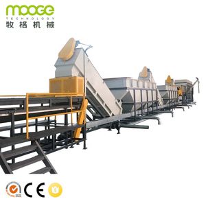 CE standard PET PE PP Agriculture Film Waste Plastic Crushing Washing Recycling Line for sale