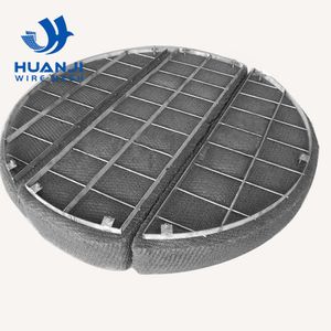 Mesh Pad Demister Vapor Liquid Separation Ss 304L Construction Knitted Wire Mesh/316 Stainless Steel Knitted Wire Mesh for Gas Liquid Filter Metal Mesh Demister