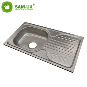 Hidden Sink Single Bowl Sinks Double Modern Strainer Copper Kitchen