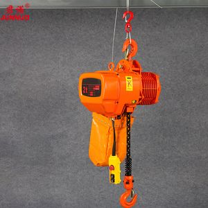 1 Ton 2ton 5ton Electric Chain Hoist Model Hhbb 380V Low Clearance for Construction