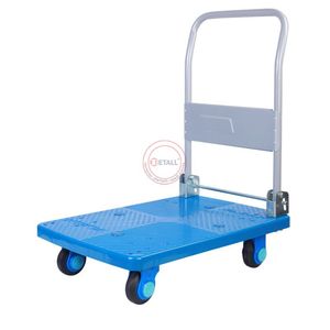 Durable Silent Platform Cart for Heavy Industrial Use