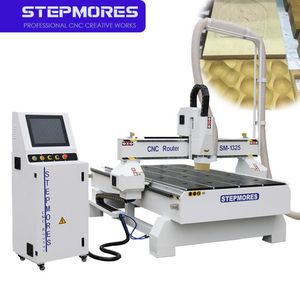 1325 3 Axis CNC Router Wood Engraver Woodworking Machine Single Spindle Motor for Solidwood MDF Aluminum