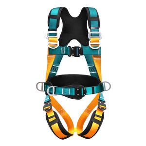 High Quality Fall Arrest Rock Climbing Full Body Safety Harness Five-Point Seat Belt